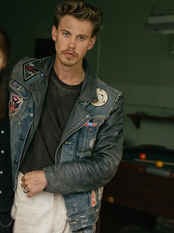 Denim vest over leather jacket deals
