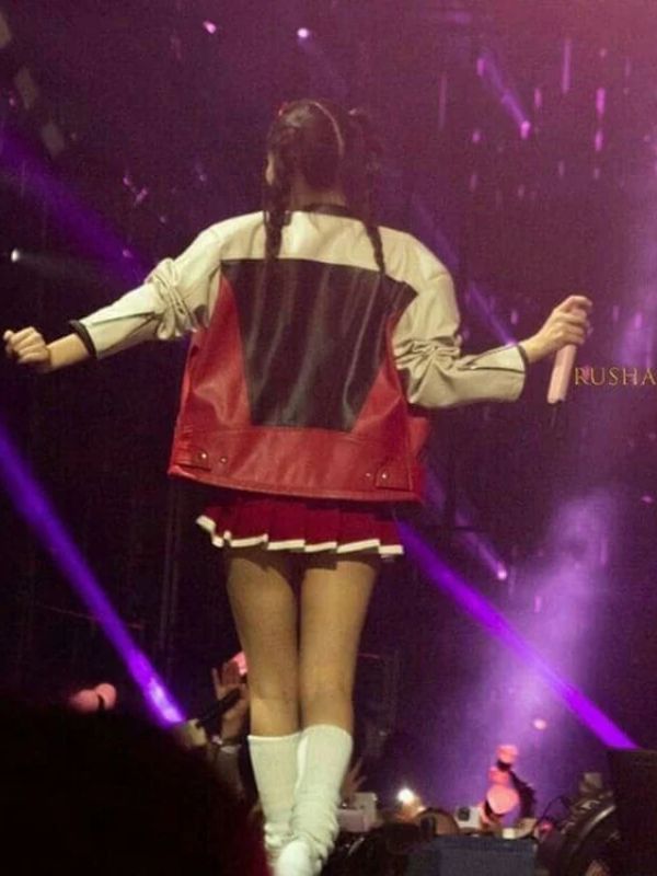 Jennie leather jacket deals
