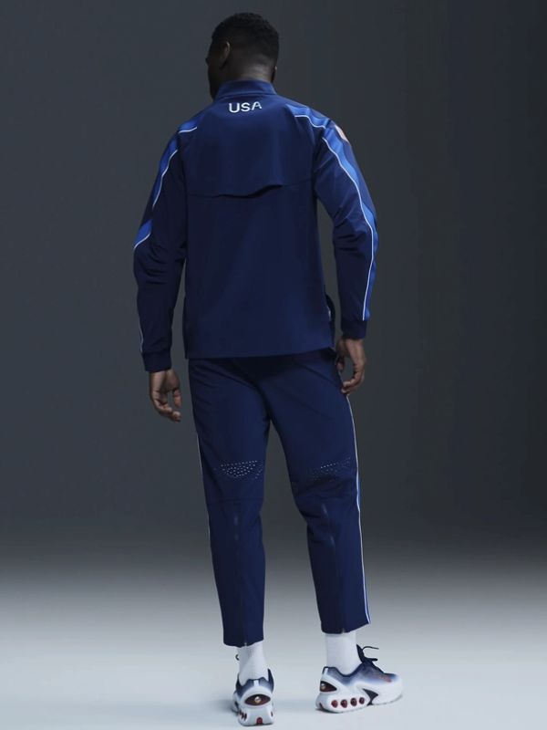 Paris 2024 Olympics Team USA Blue Tracksuit