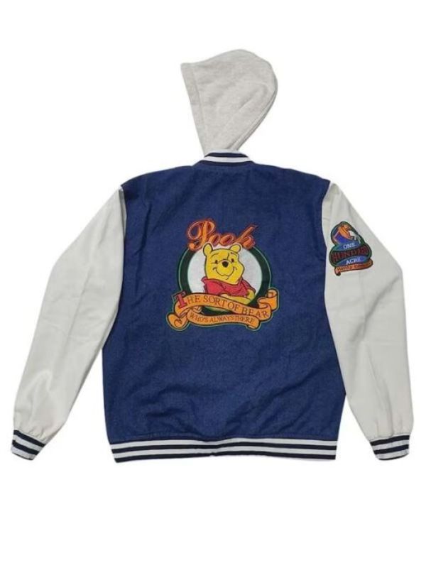 No bother bear varsity jacket on sale